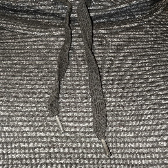 Champion Elite Striped Hoodie Sweatshirt Sz Medium - Picture 2 of 5